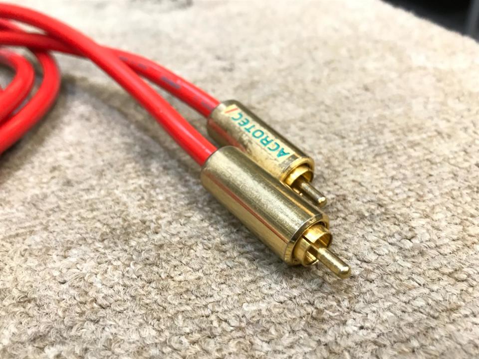 ACROTEC 6N-A2050 アクロテック RCAケーブル ペア 即決 RCAケーブル