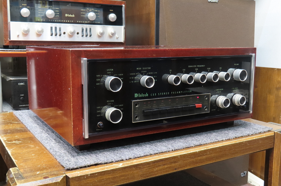 C33 McIntosh - 中古オーディオ 高価買取・販売 ハイファイ堂