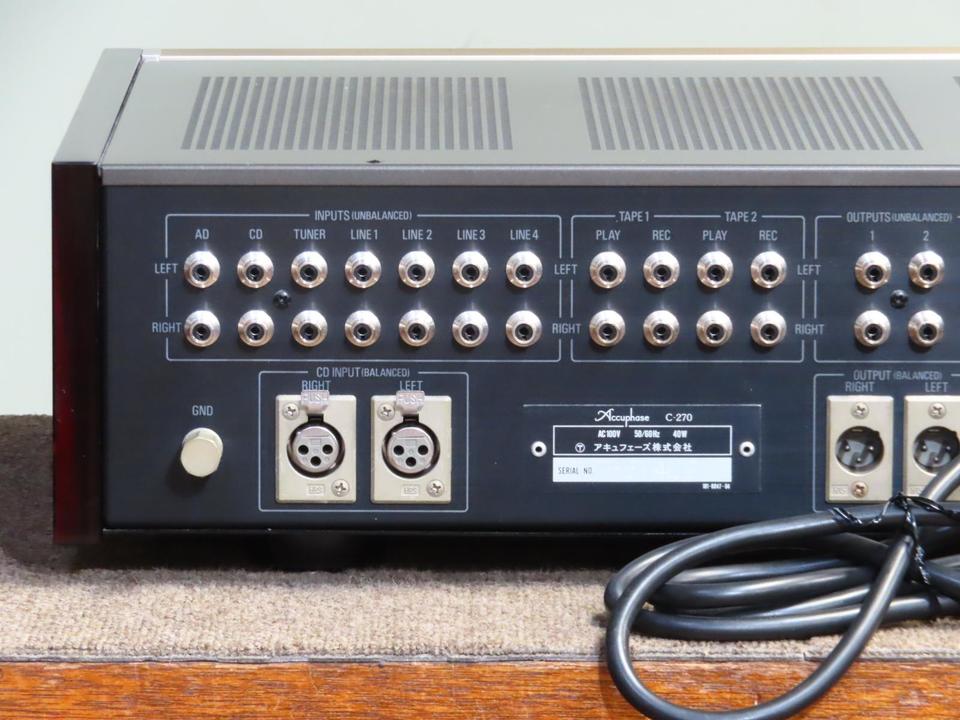 C-270 Accuphase - 中古オーディオ 高価買取・販売 ハイファイ堂