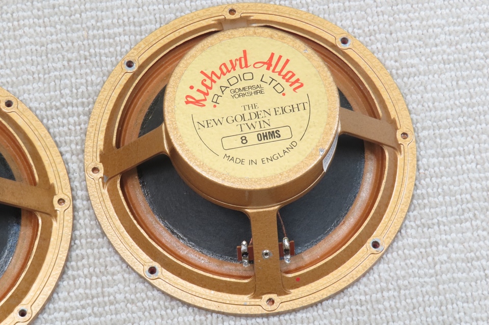 NEW GOLDEN EIGHT TWIN RICHARD ALLAN - 中古オーディオ 高価買取