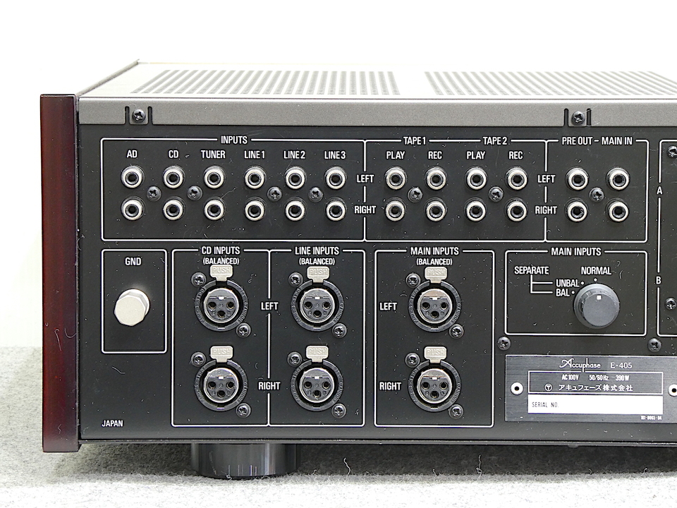 E-405 Accuphase - 中古オーディオ 高価買取・販売 ハイファイ堂