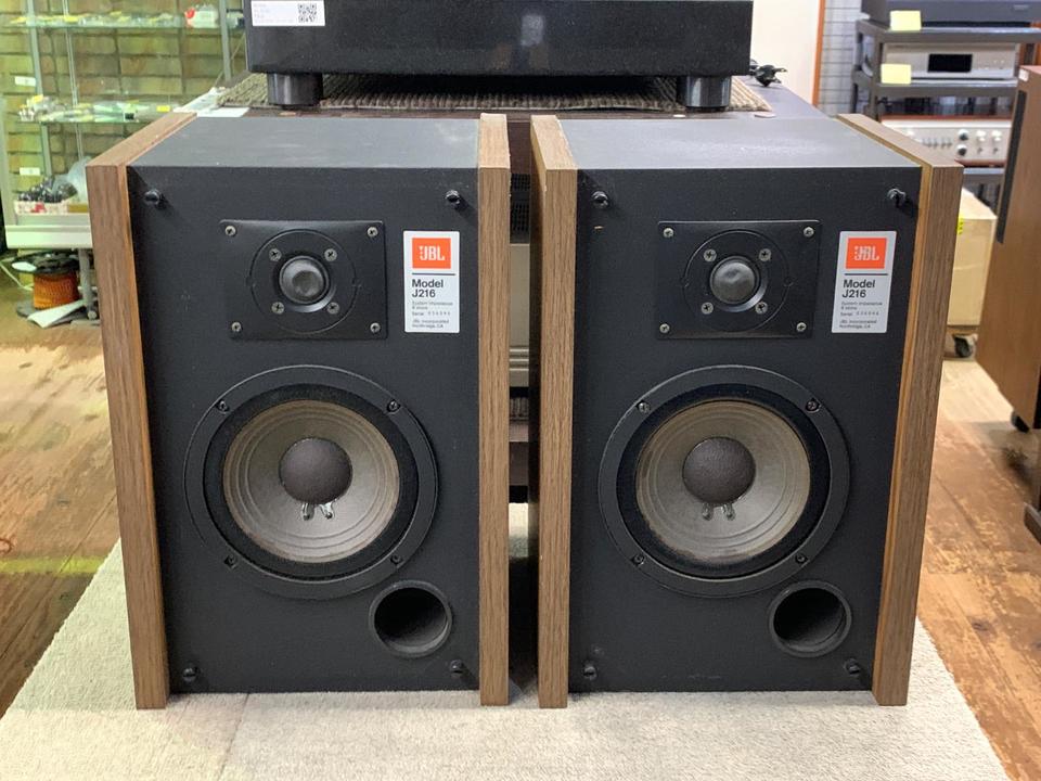 JBL　J216　スピーカー　2個セット 送料込み J216 JBL - 中古オーディオ 高価買取・販売 ハイファイ堂