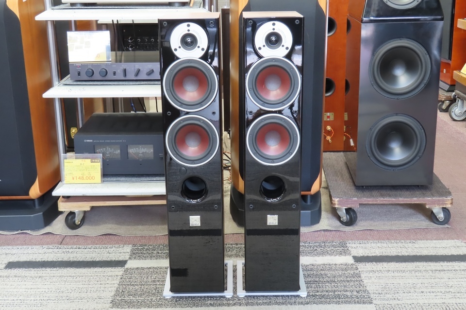 DALI Zensor 5 ブラックスピーカー 中古 ZENSOR 5AX DALI - 中古オーディオ 高価買取・販売 ハイファイ堂