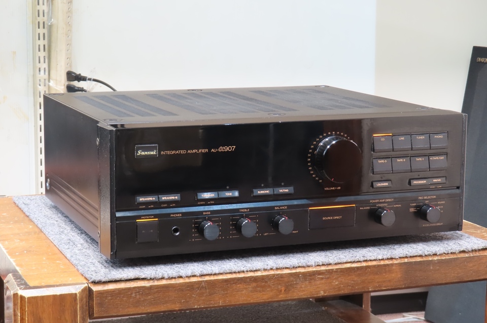 AU-α907 SANSUIの買取価格 : 45,000円 中古オーディオ 高価買取・販売