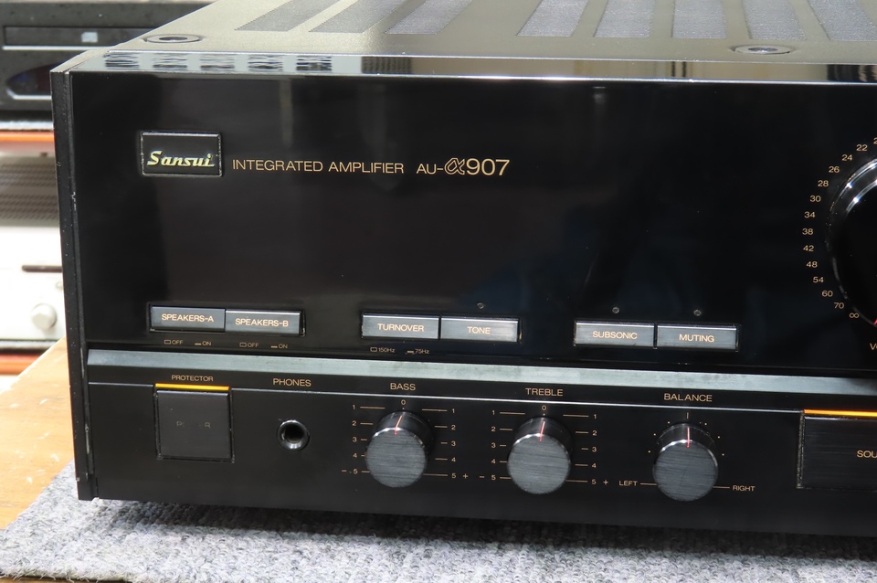 AU-α907 SANSUIの買取価格 : 45,000円 中古オーディオ 高価買取・販売