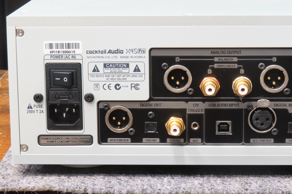 X45Pro Cocktail Audio - 中古オーディオ 高価買取・販売 ハイファイ堂 X45Pro Cocktail Audio - 中古オーディオ 高価買取・販売 ハイファイ堂