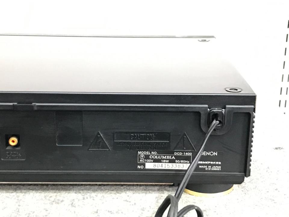 DCD-1400 DENON - 中古オーディオ 高価買取・販売 ハイファイ堂