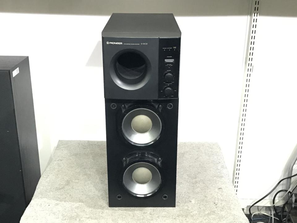 美品 PIONEER サブウーファー S-W05-K ブラック パイオニア Pioneer パイオニア S-W05-K アンプ内蔵サブウーファー 【公式通販】