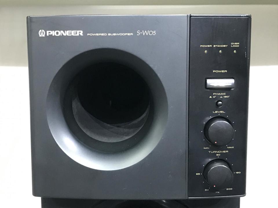 美品 PIONEER サブウーファー S-W05-K ブラック パイオニア S-W05-K Pioneer - 中古オーディオ 高価買取・販売 ハイファイ堂