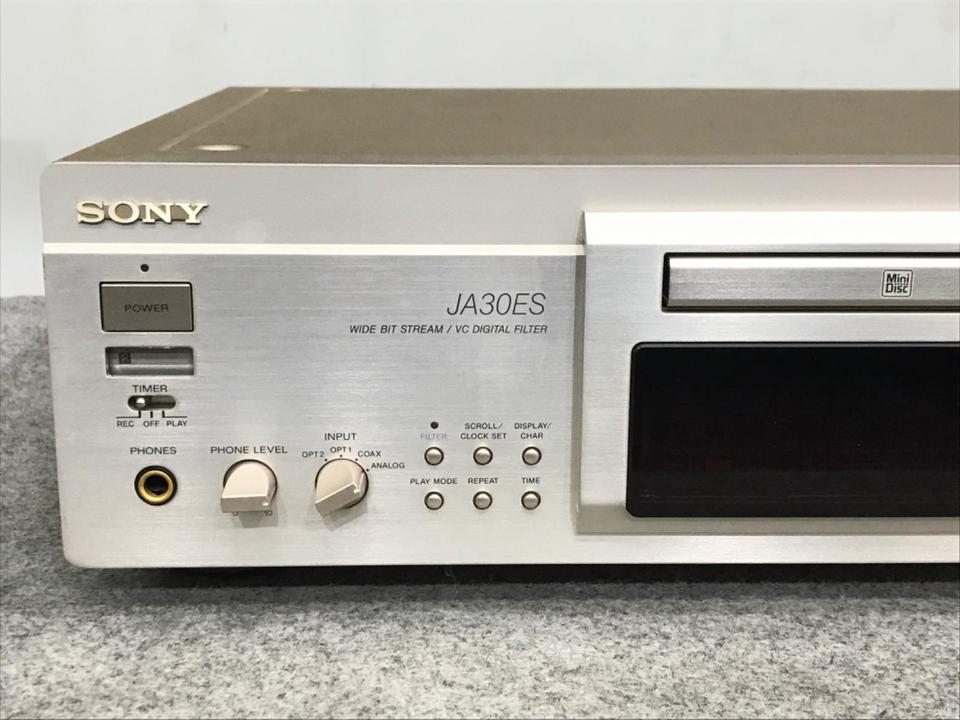 SONY MDS-JA30ES CDプレーヤー ゴールド　ジャンク MDS-JA30ES SONY - 中古オーディオ 高価買取・販売 ハイファイ堂