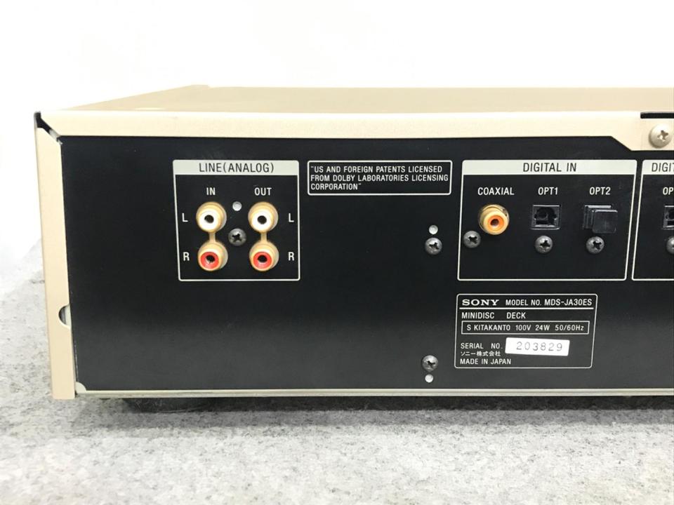 SONY MDS-JA30ES CDプレーヤー ゴールド　ジャンク MDS-JA30ES SONY - 中古オーディオ 高価買取・販売 ハイファイ堂