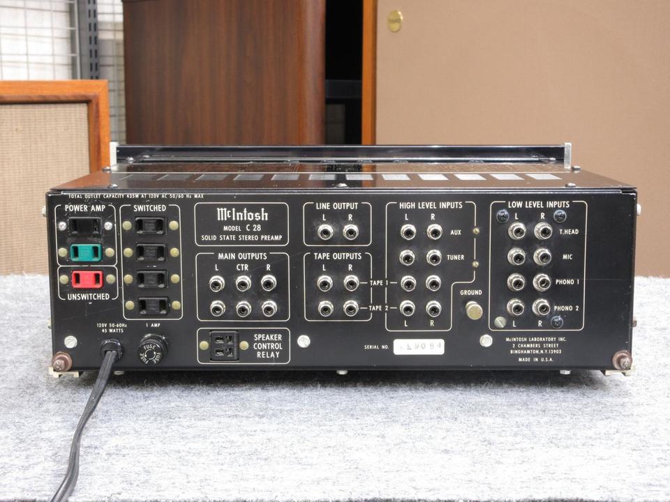 C28 McIntosh - 中古オーディオ 高価買取・販売 ハイファイ堂