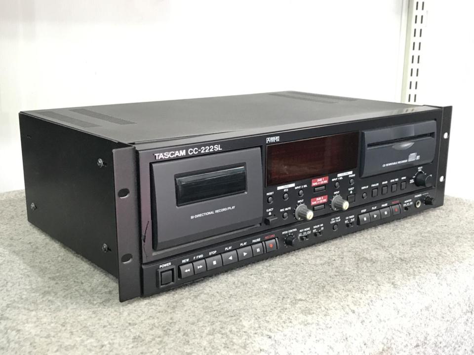 【動作確認済】TASCAM CC-222SL MK2 CC-222SLMKII | 業務用CDレコーダー/カセットデッキ | TASCAM (日本)