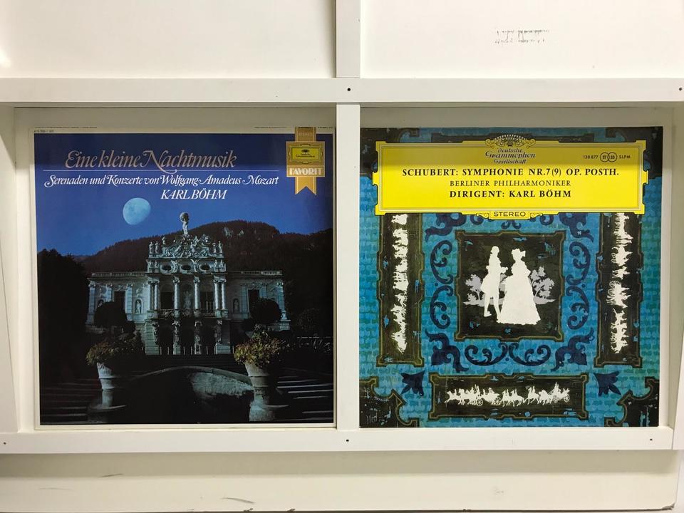 カール・ベーム(モーツァルト/シューベルト作品)(ドイツ盤)5枚セット