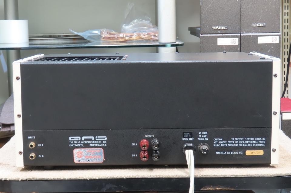 AMPZILLA 2a GAS - 中古オーディオ 高価買取・販売 ハイファイ堂
