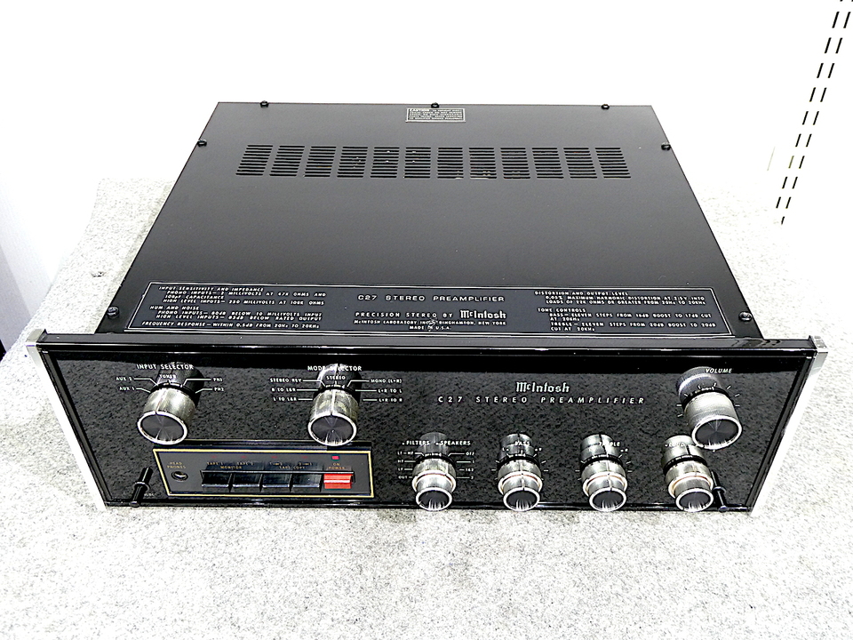 C27 McIntosh - 中古オーディオ 高価買取・販売 ハイファイ堂