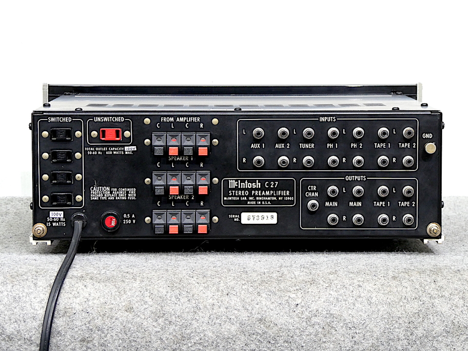 C27 McIntosh - 中古オーディオ 高価買取・販売 ハイファイ堂