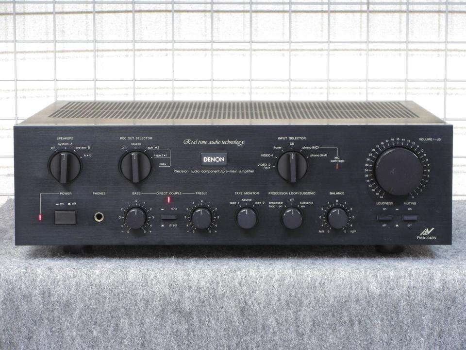 アンプ DENON PMA-940V PMA-940V DENON - HiFi-Do McIntosh/JBL/audio-technica/Jeff Rowland
