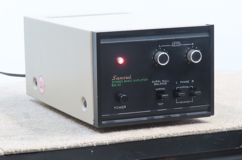 BA-60 SANSUI - 中古オーディオ 高価買取・販売 ハイファイ堂