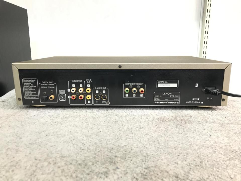 DENON デノン　DVD-2500 Denon DVD2500 DVD/CD Player – The Turntable Store