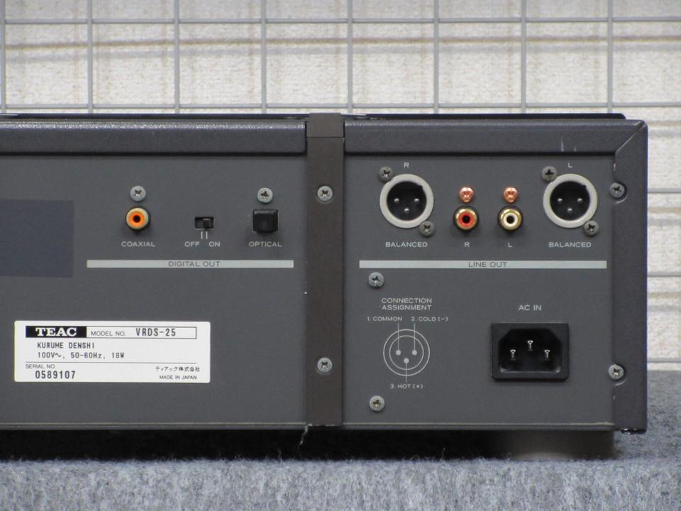 VRDS-25 TEAC - 中古オーディオ 高価買取・販売 ハイファイ堂