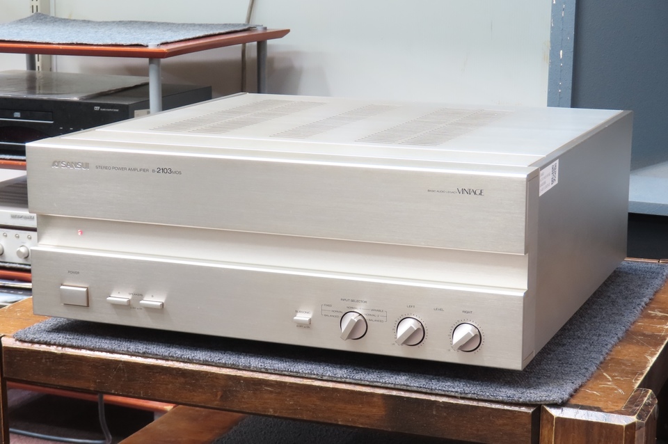 B-2103 MOS VINTAGE SANSUI - 中古オーディオ 高価買取・販売 ハイファイ堂