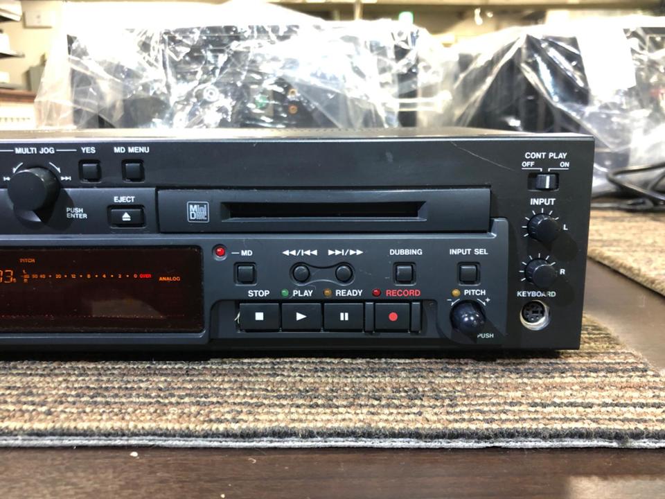 優良中古品 TASCAM MD/CDコンビネーションデッキ MD-CD1BMK2 MD-CD1BMk2 TASCAM - 中古オーディオ 高価買取・販売 ハイファイ堂