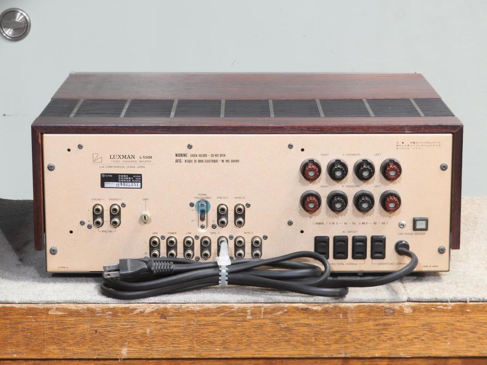 L-550X LUXMAN - 中古オーディオ 高価買取・販売 ハイファイ堂