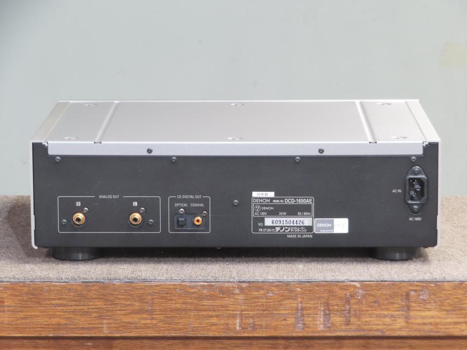 DCD-1650AE DENON - 中古オーディオ 高価買取・販売 ハイファイ堂