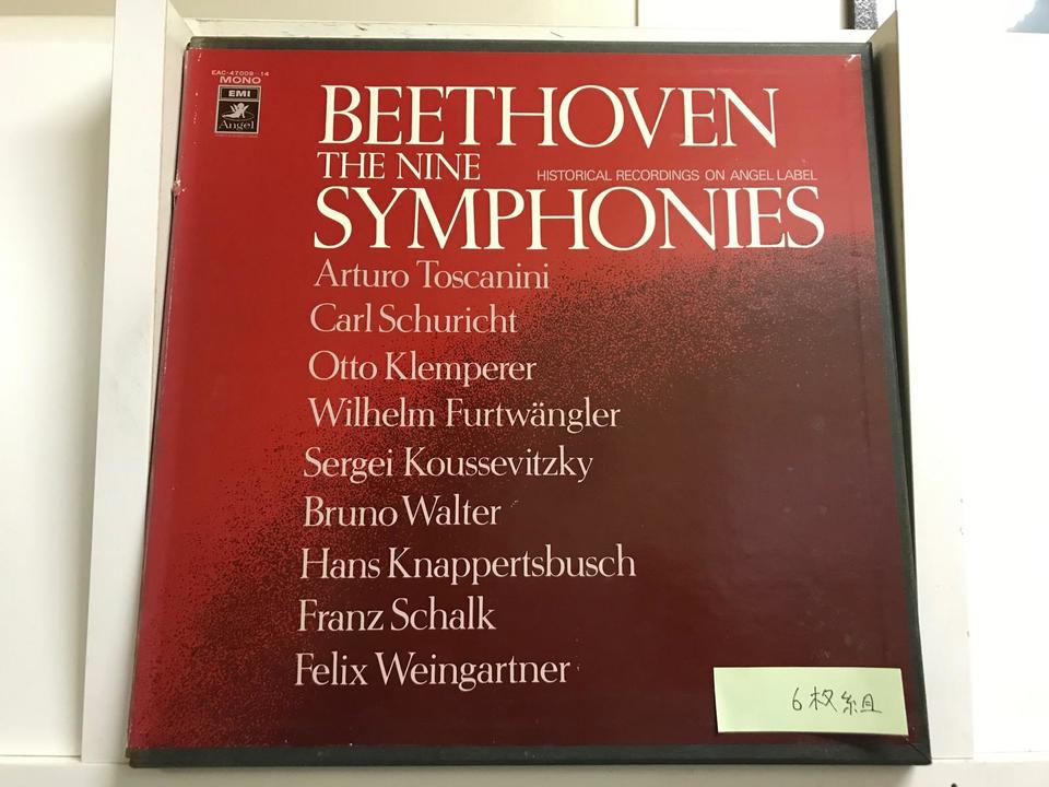 世紀の9大名指揮者によるベートーヴェン・交響曲全集(MONO)6枚組