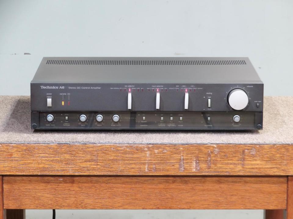 【特別価格】Technics テクニクス SU-A6コントロールアンプ Technics テクニクス SU-A6 コントロールアンプ ◇SR11/89◇ 【公式通販】