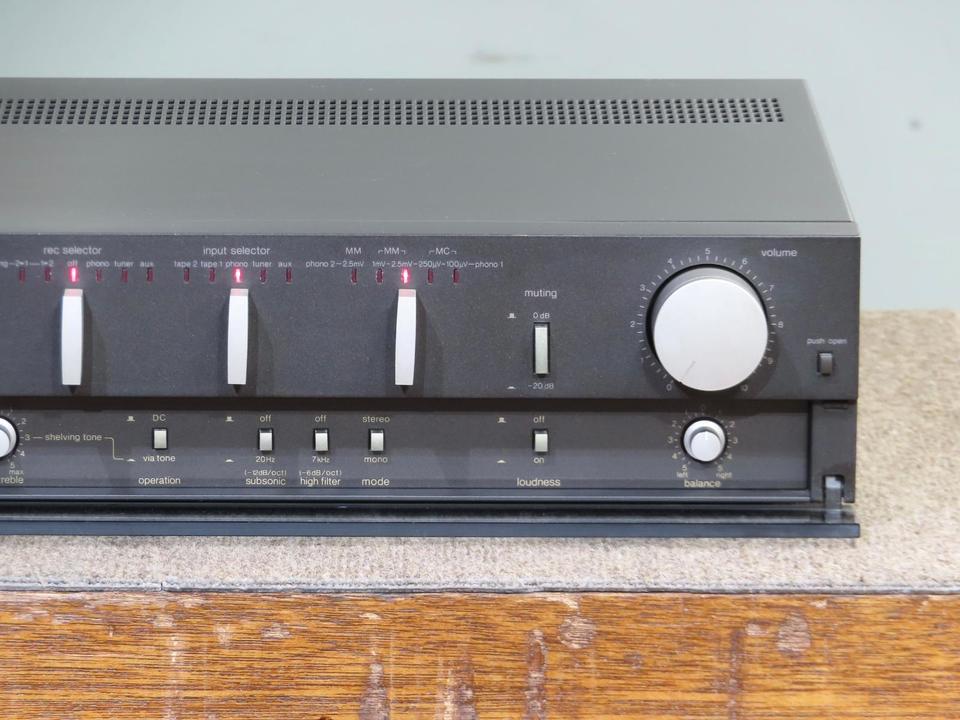 Technics A6 ステレオDCコントロールアンプ　SU-A6 ジャンク品 Technics SU-A6 Control Amplifier Amp Working Tested Vintage Japan