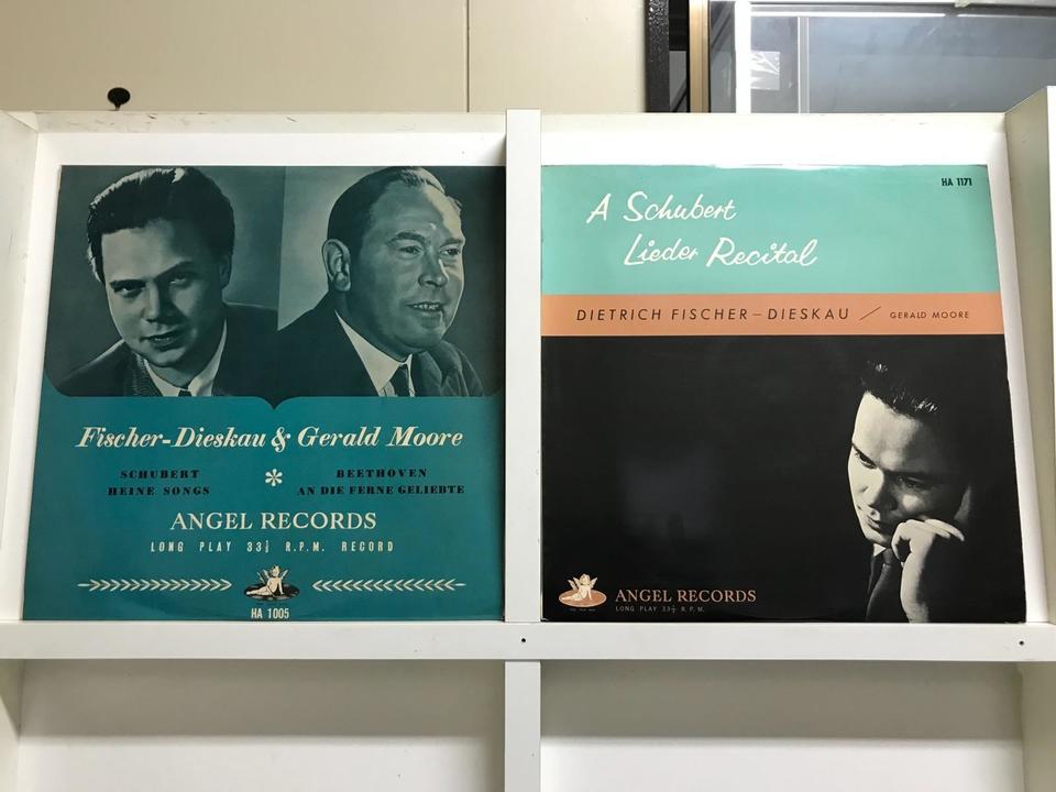 ディートリヒ・フィッシャー＝ディースカウ(東芝HA赤盤/ペラジャケット