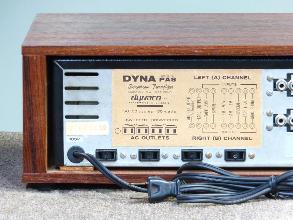 PAS-3X Dynaco - 中古オーディオ 高価買取・販売 ハイファイ堂