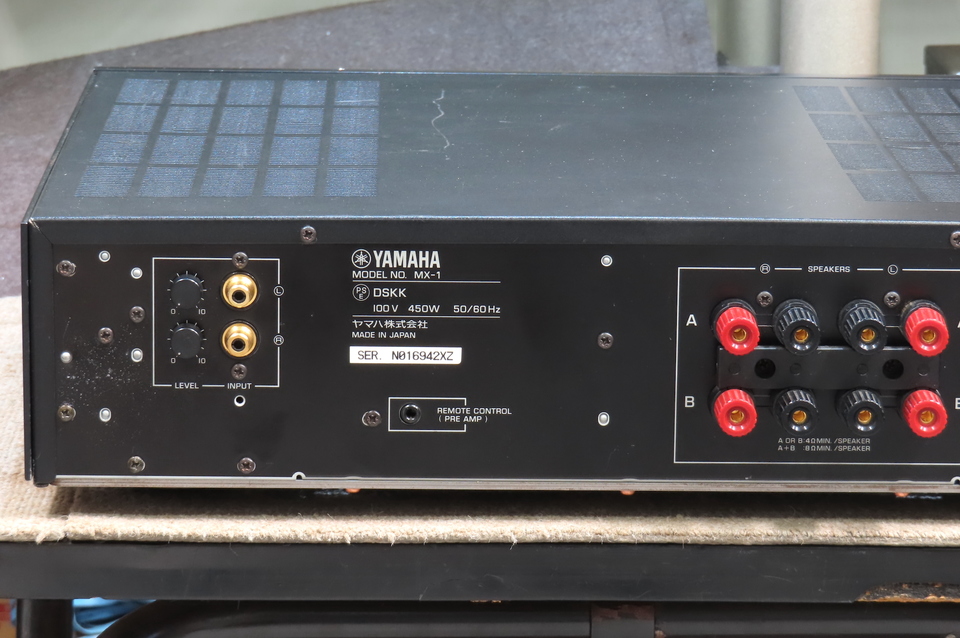 MX-1 YAMAHA - 中古オーディオ 高価買取・販売 ハイファイ堂