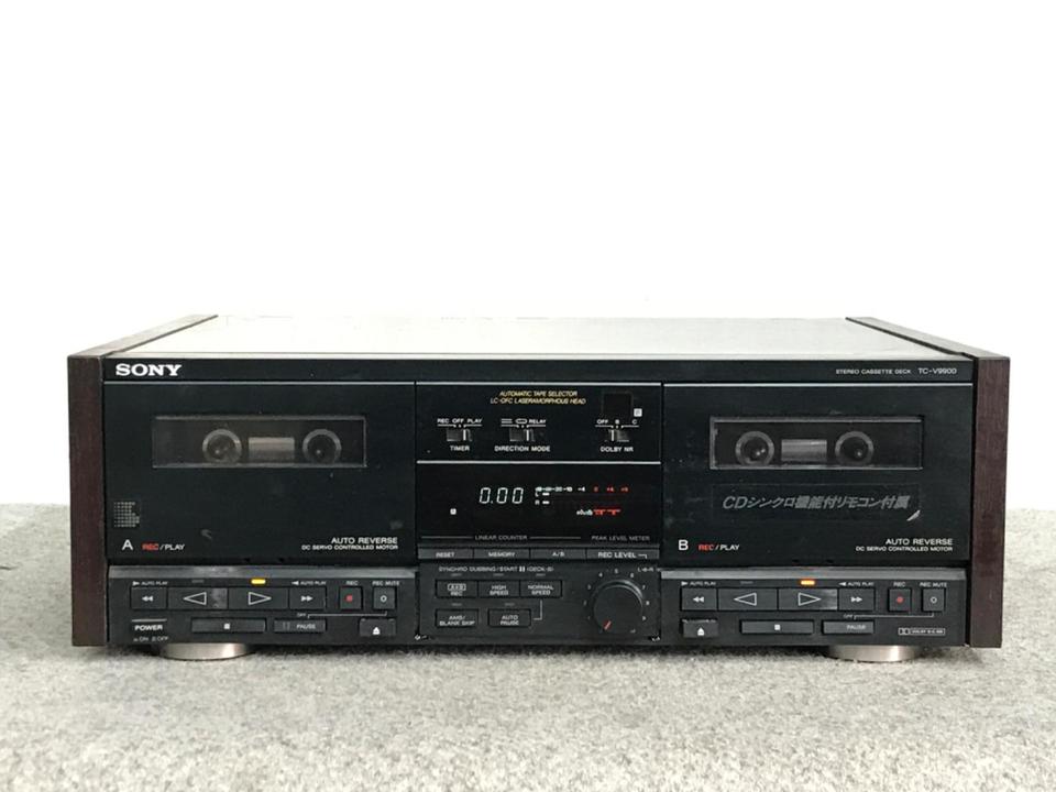 SONY TC-V9900 ダブルカセットデッキ TC-V9900 SONY - 中古オーディオ 高価買取・販売 ハイファイ堂