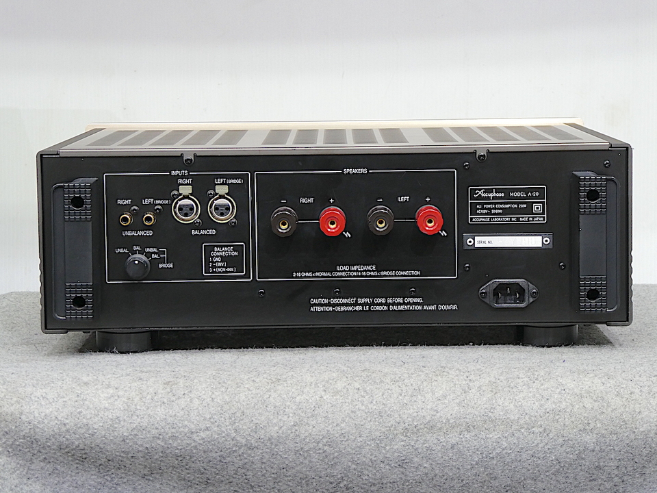 A-20 Accuphase - 中古オーディオ 高価買取・販売 ハイファイ堂