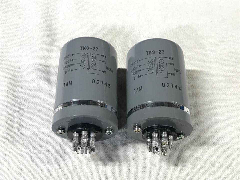 タムラトランス　TKS-27 ペア　動作品 TKS-27 TAMURA - 中古オーディオ 高価買取・販売 ハイファイ堂