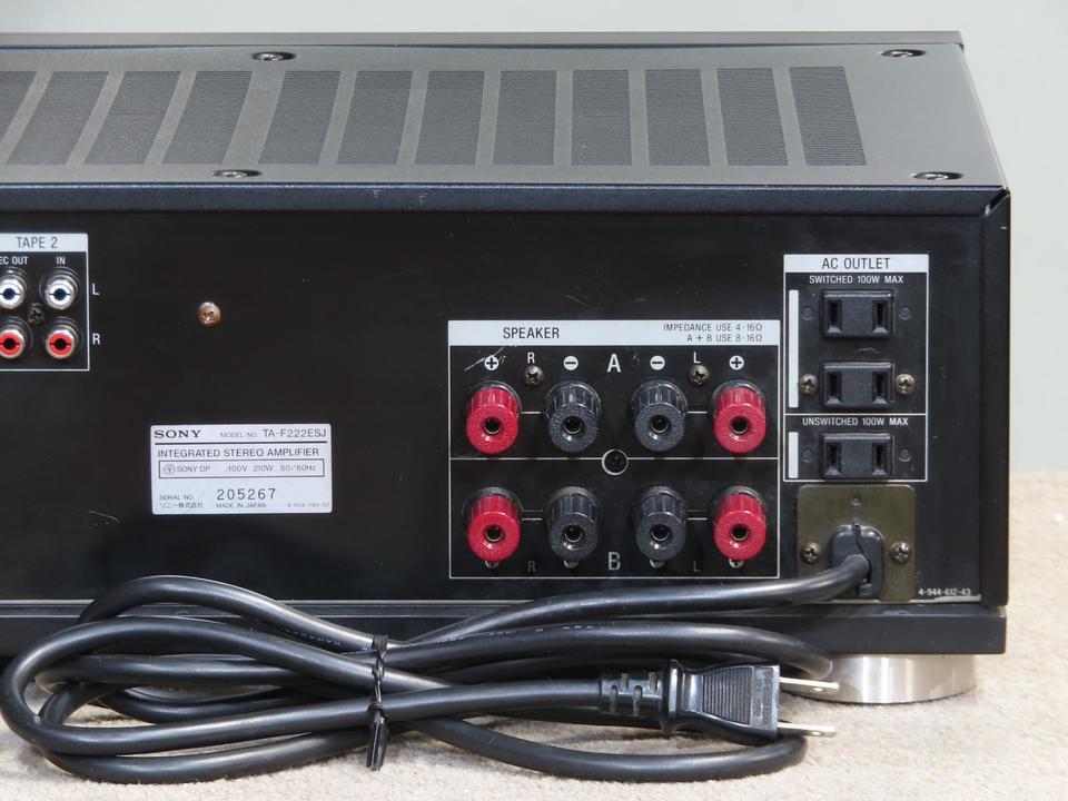 TA-F222ESJ SONY - 中古オーディオ 高価買取・販売 ハイファイ堂