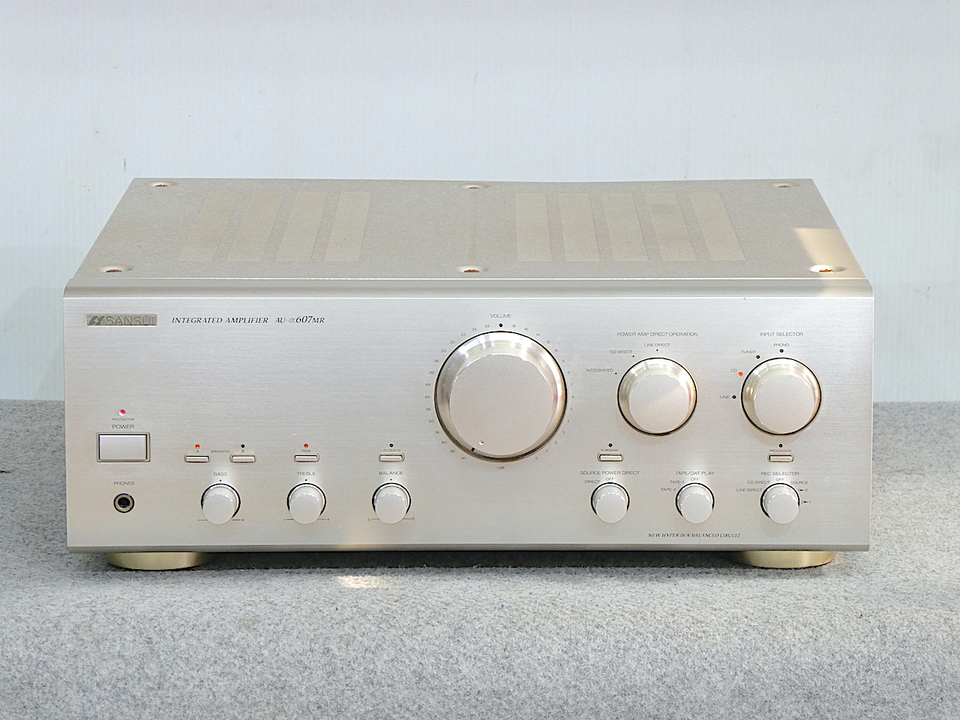 AU-α607MR SANSUI - 中古オーディオ 高価買取・販売 ハイファイ堂