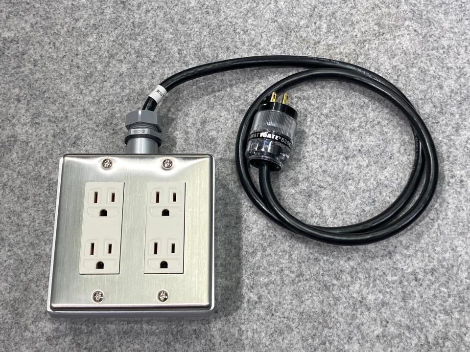 超越重鉄タップ4個口/1.0m PRO CABLE - 中古オーディオ 高価買取・販売