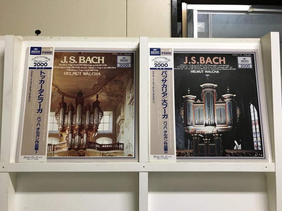 ヘルムート・ヴァルヒャ5枚セット ヨハン・ゼバスティアン・バッハ