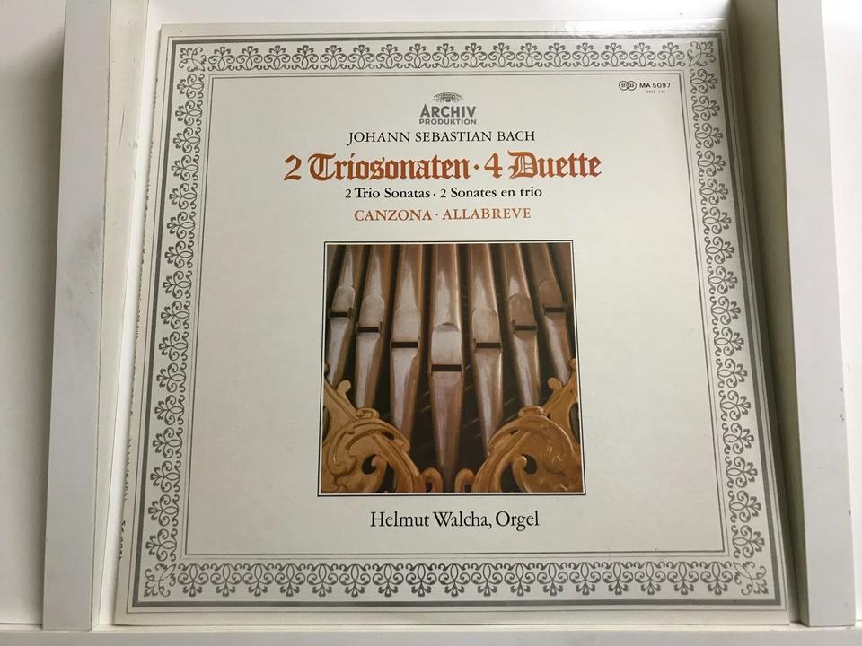 ヘルムート・ヴァルヒャ5枚セット ヨハン・ゼバスティアン・バッハ