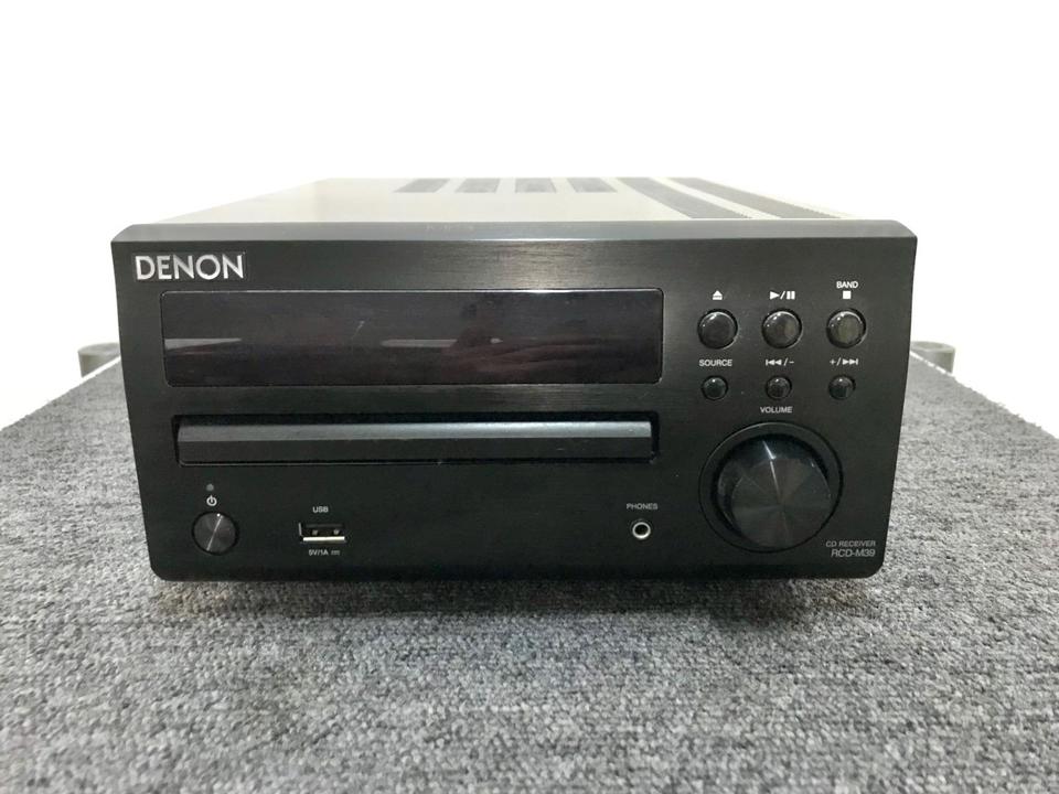 中古 DENON RCD-M39 MP3/WMA対応スピーカーシステム DENON（デノン） DENON RCD-M39 〓 音質に専念？12年製デノンのCD