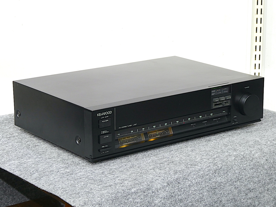 現状品 オーディオ機器 FMチューナー KENWOOD L-03T ケンウッド 通電OK