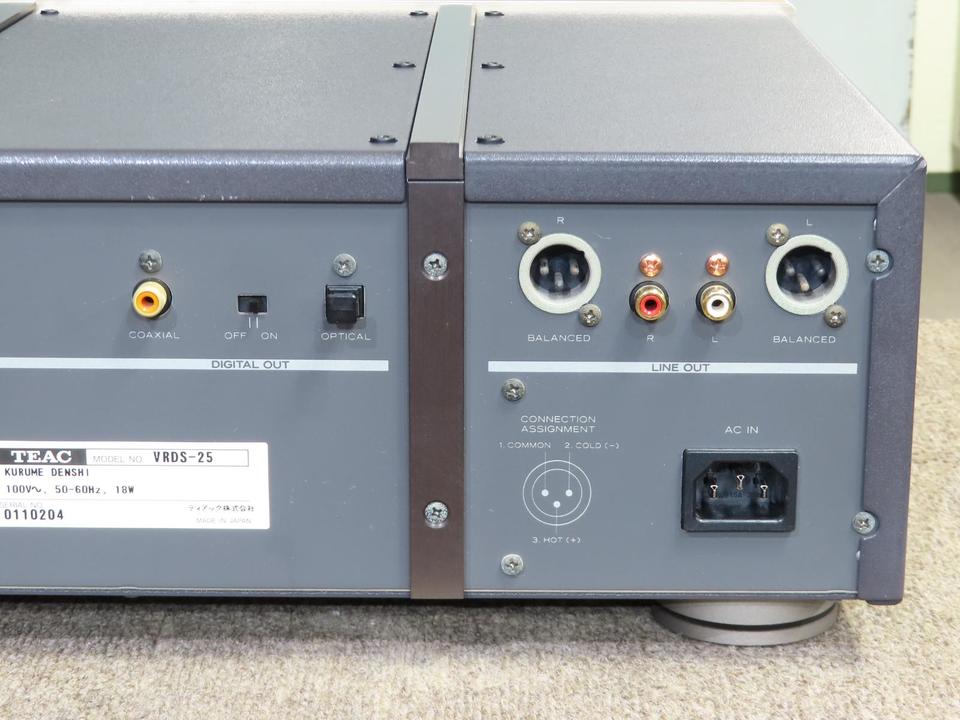 VRDS-25 TEAC - 中古オーディオ 高価買取・販売 ハイファイ堂
