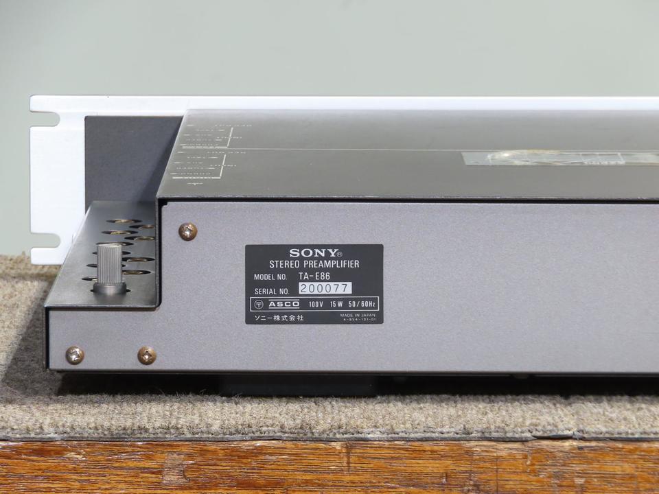 TA-E86 SONY - 中古オーディオ 高価買取・販売 ハイファイ堂