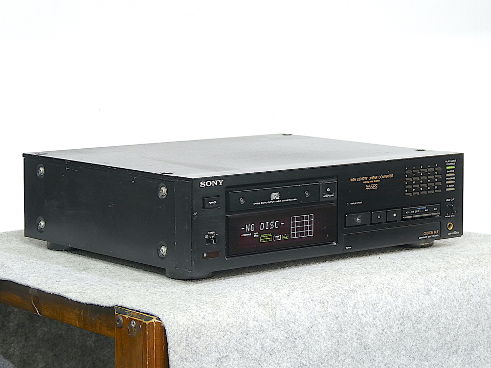 ◇ソニーSONY CDプレーヤー CDP-X55ES　長岡アキュフェーズDenonエソテリックマランツ Amazon.co.jp: SONY ソニー CDP-X55ES ブラック CDプレイヤー : 家電