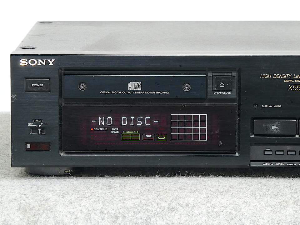 CDP-X55ES SONY - HiFi-Do McIntosh/JBL/audio-technica/Jeff Rowland