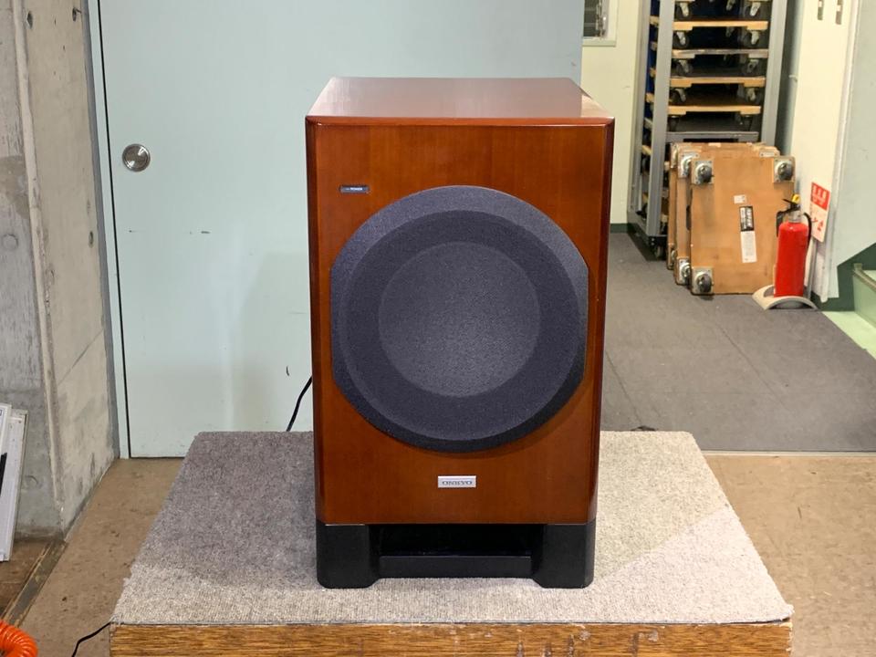 良品】ONKYO SL-D500 サブウーファー 木目 スピーカー 【公式通販】